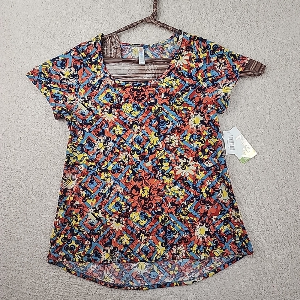 Lularoe disney mickey mouse classic t-shirt size M